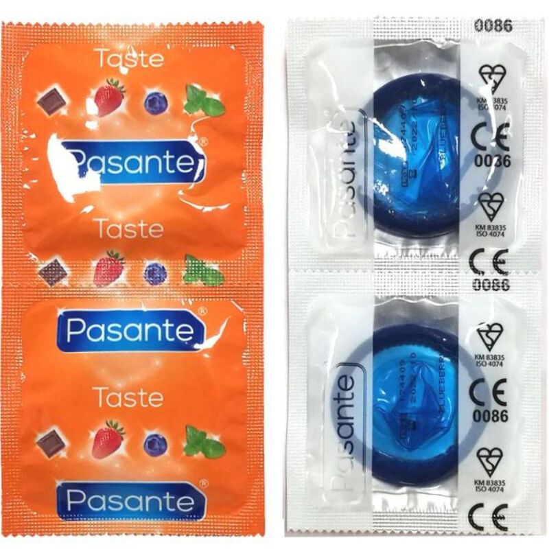 Preservativo Pasante Sabor Arandano Bolsa 144 Unidades