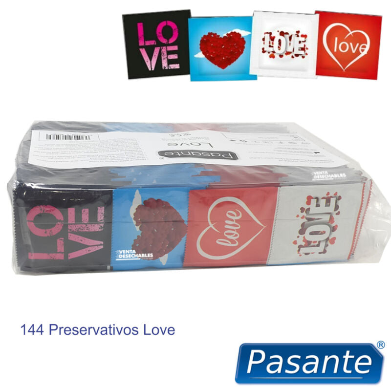 Preservativo Pasante Love Bolsa 144 Unidades