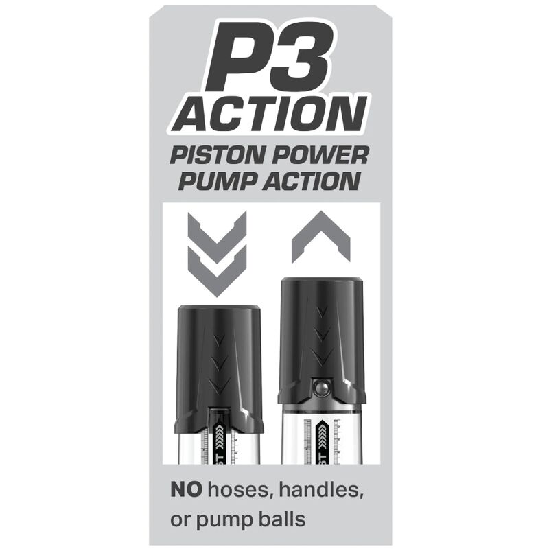 Pump Worx - Bomba De Ereccion Max Boost Negro