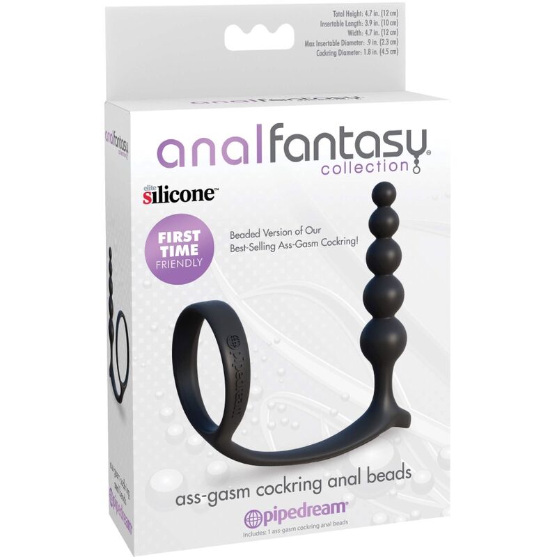 Assgasm Anillo Con Plug Anal