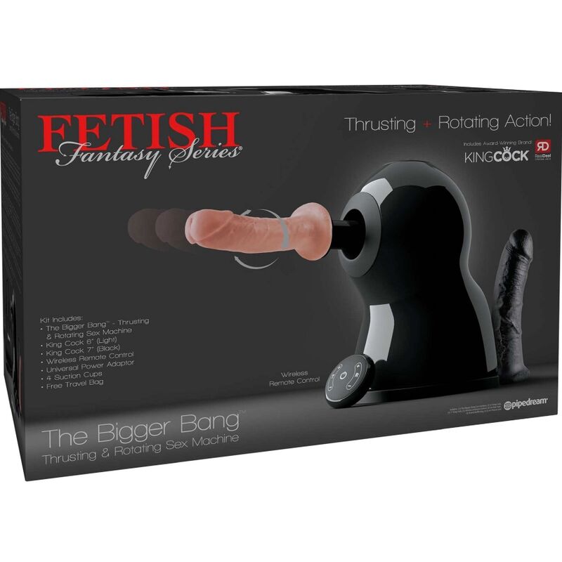 Fetish Fantasy Series - Sex Machine Bigger Bang Rotacion Y Empuje