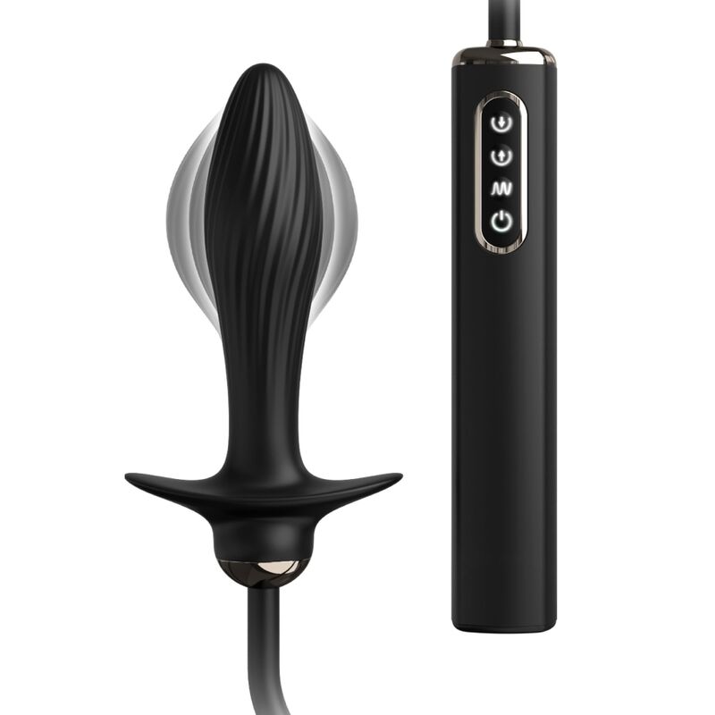 Anal Fantasy Elite Collection - Plug Inflable & Vibrador Auto-Throb