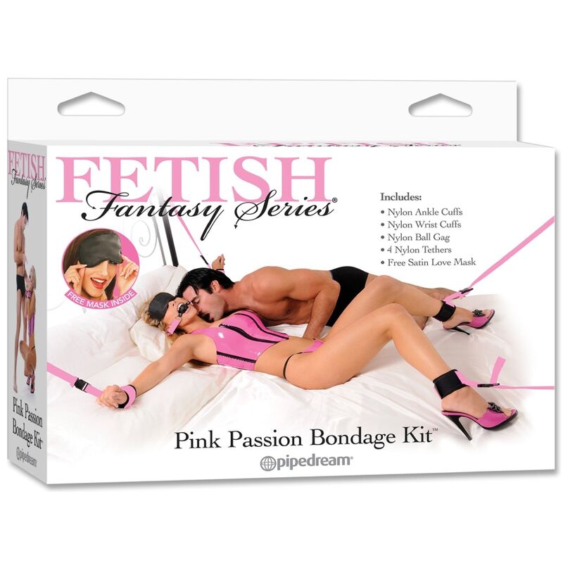 Fetish Fantasy Series - Kit Bondage Rosa