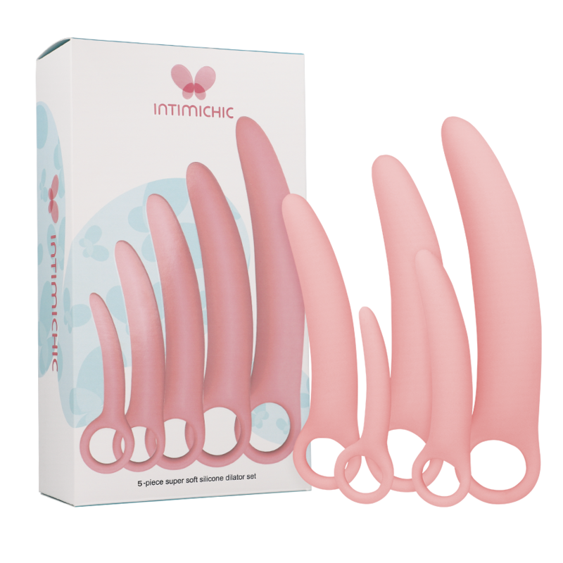 Intimichic - Set 5 Piezas Dilatador Silicona
