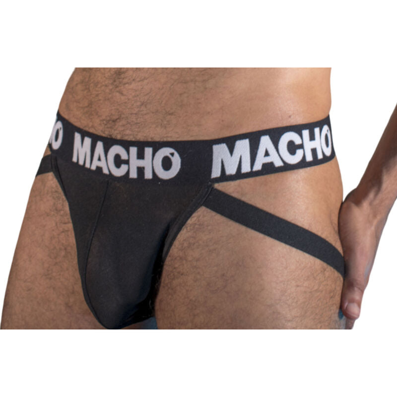 Macho - Mx25nn Jock Negro Talla L