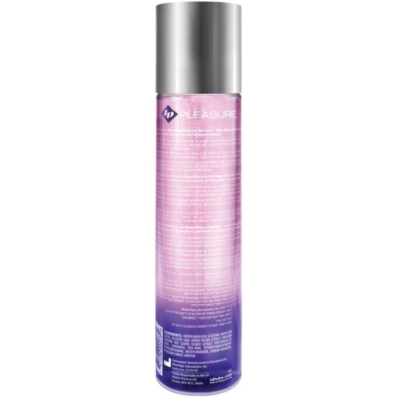 Id Pleasure Lubricante Base Agua Tinging Sensation 500 Ml
