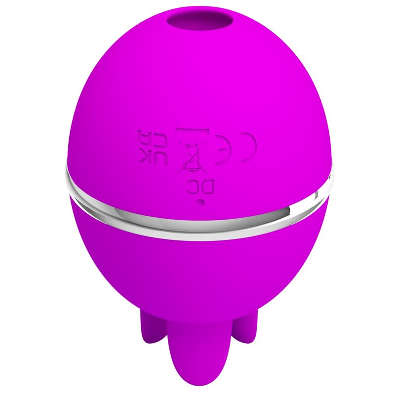 Pretty Love - Vibrador De Silicona Redondo Gemini Ball Morado