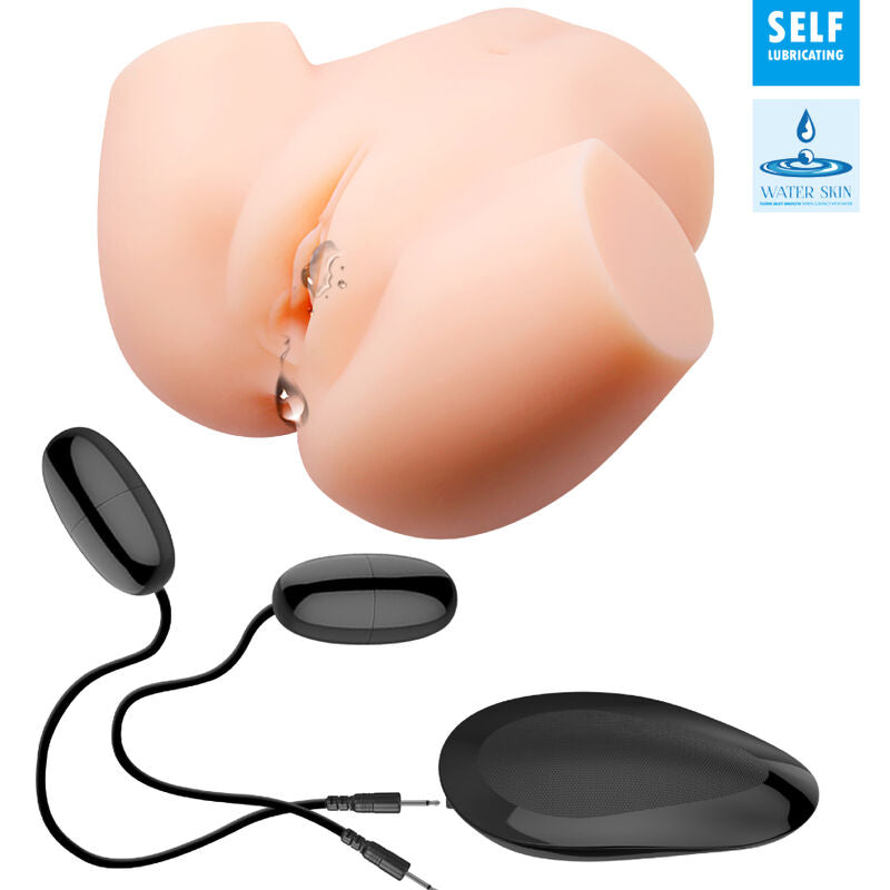 Masturbador Crazy Bull Vagina Y Ano Realisticos Doble Vibracion