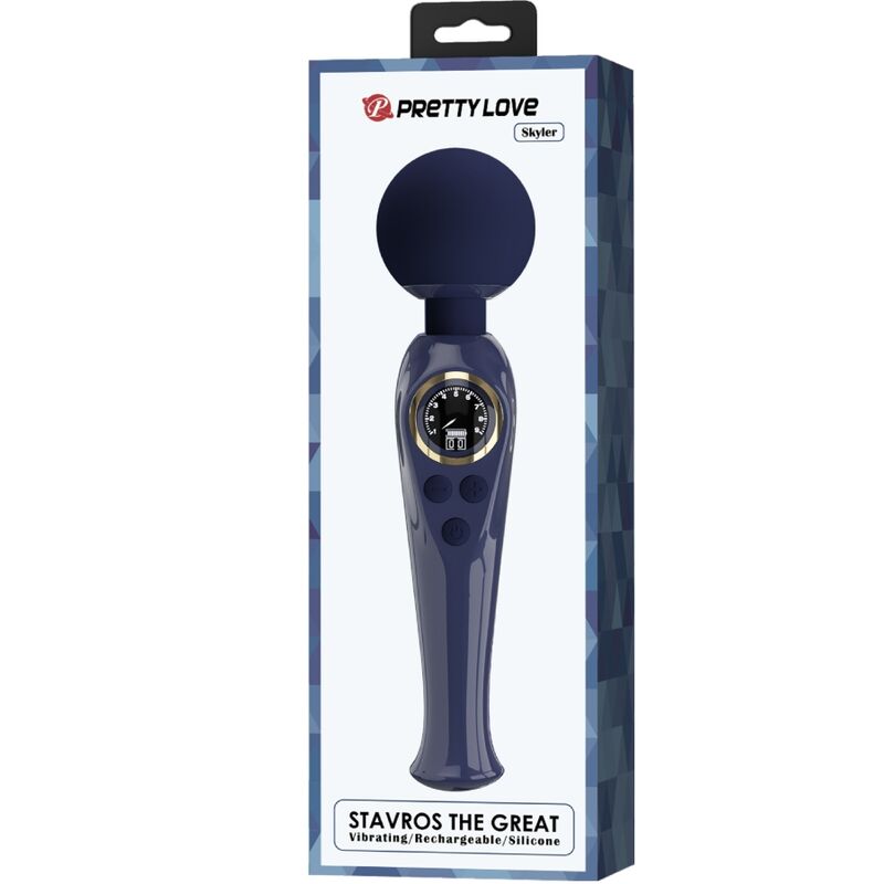 Vibrador Pretty Love Skyler Wand Azul