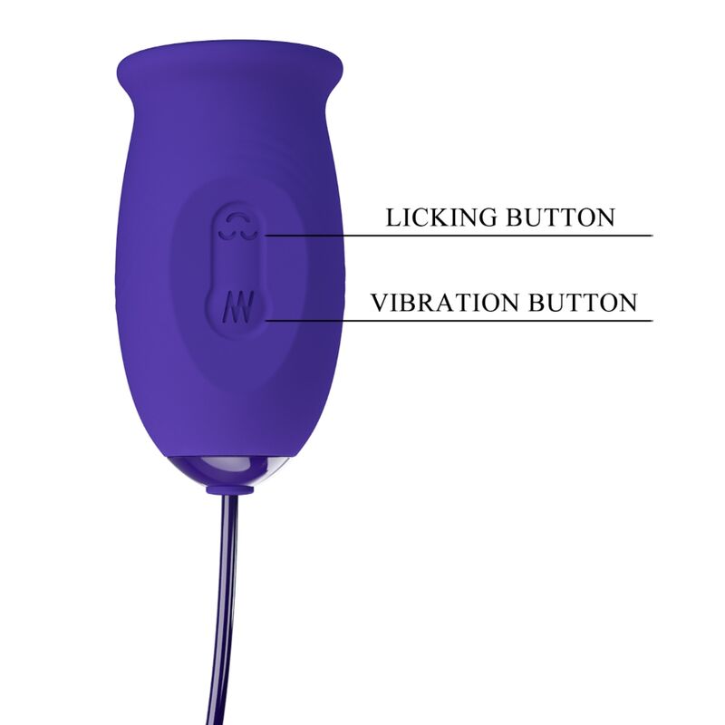 Pretty Love - Daisy Youth Estimulador Vibrador Recargable Violeta