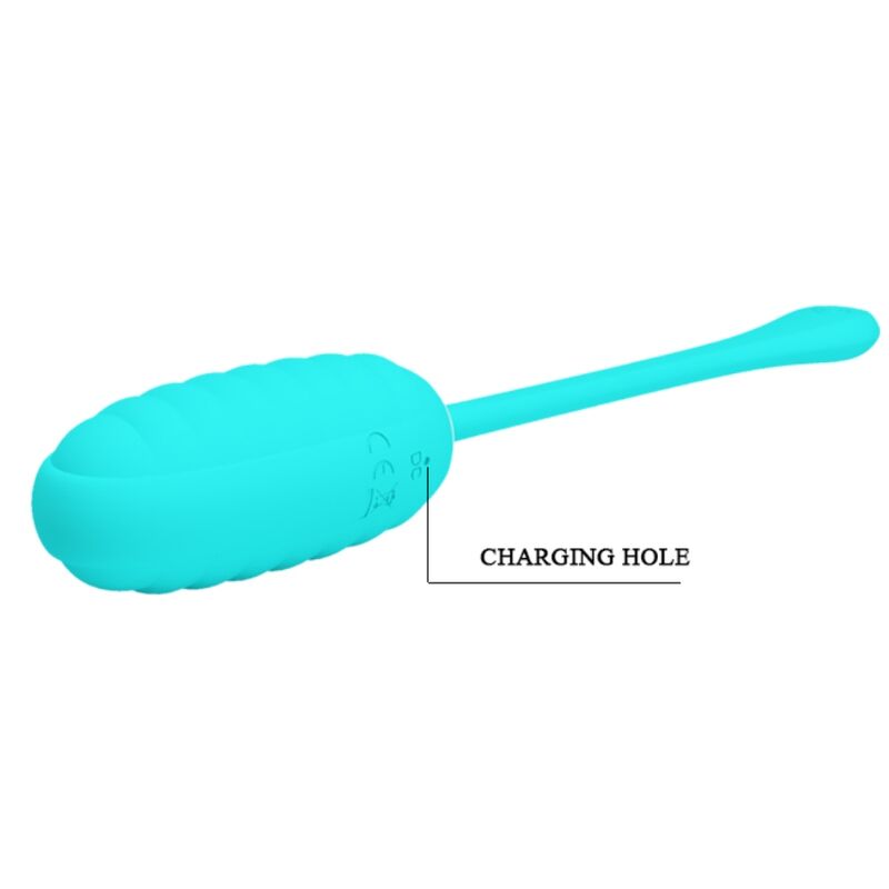 Pretty Love - Kirk Huevo Vibrador Recargable Verde Claro