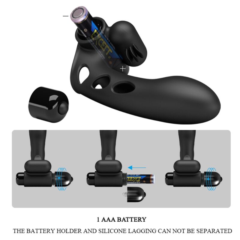 Pretty Love - Orlando Funda De Dedo Vibrador Negro