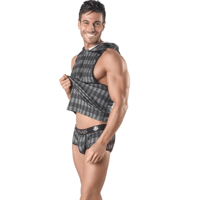 Anais Men - Aegis Camiseta Con Capucha M