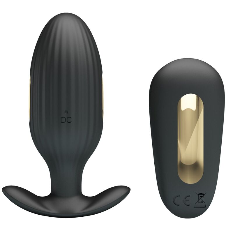 Plug Anal Con Electro Estimulación Usb Royal Pleasure