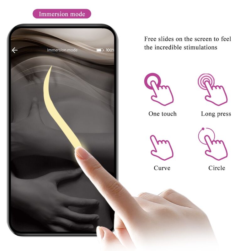 Huevo Vibrador Nymph Con App Movil