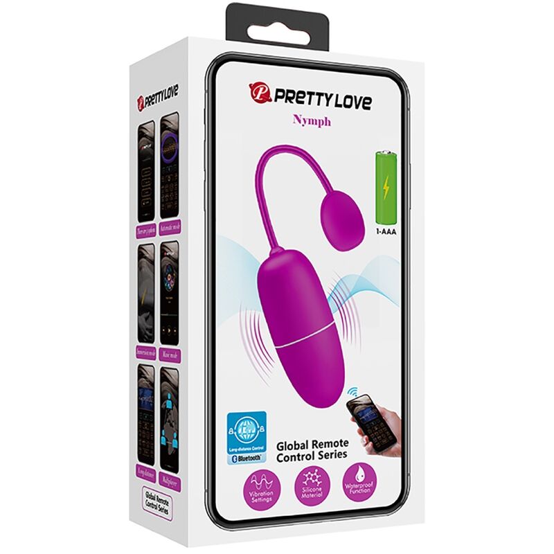 Huevo Vibrador Nymph Con App Movil