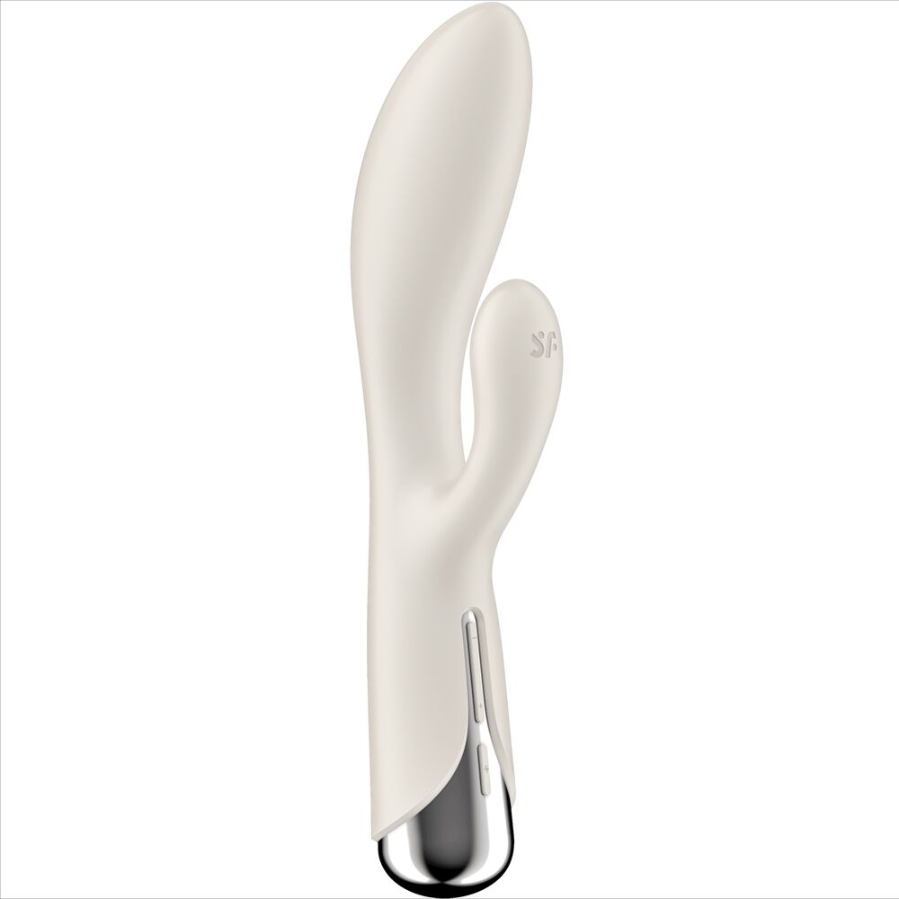 Vibrador Satisfyer Spinning Rabbit 1 Estimulacion Clitoris Y Punto G Beige