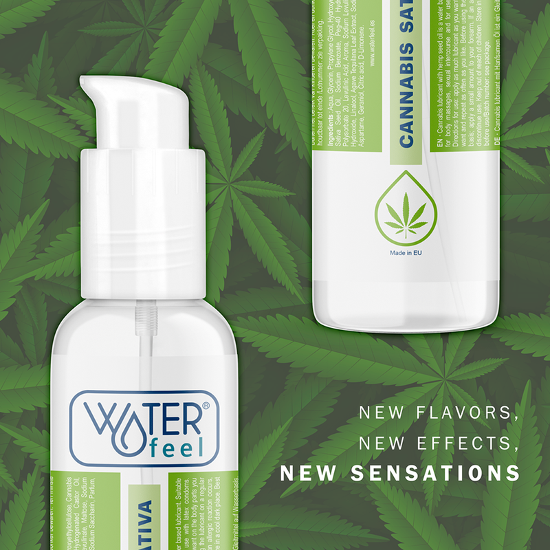 Waterfeel - Lubricante Cannabis 150 Ml