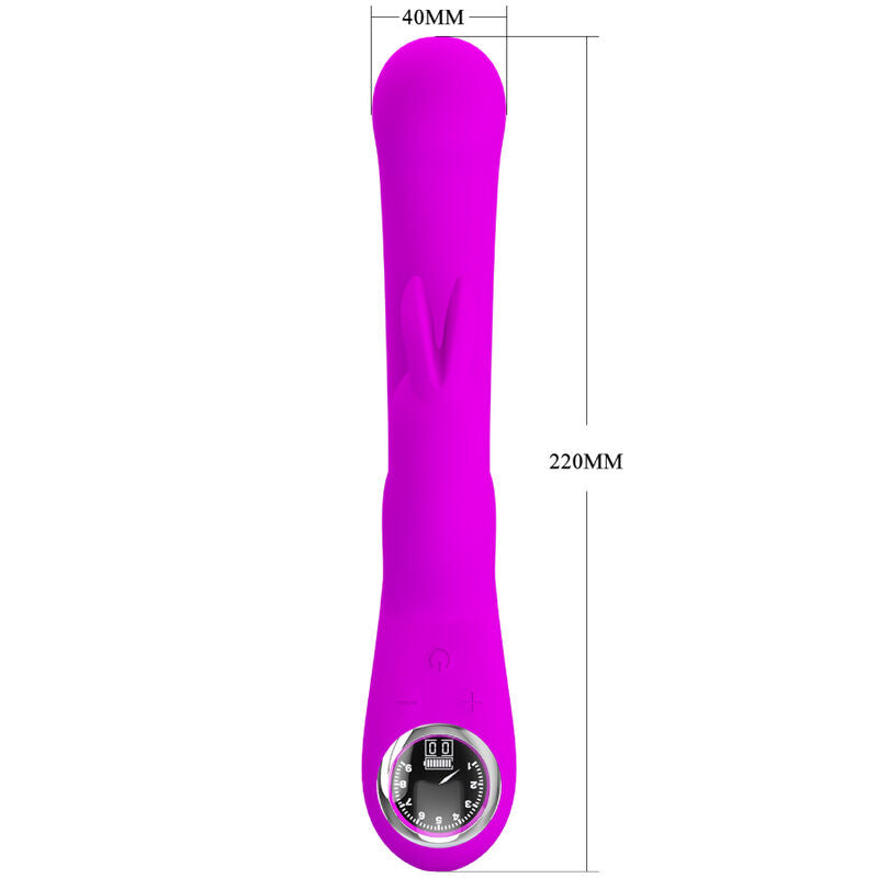 Pretty Love - Lamar Vibrador Rabbit & Punto G Violeta