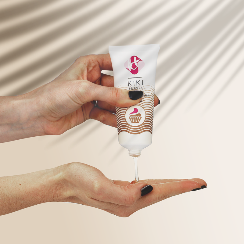 Kikí Travel - Gel Deslizante Sabor A Tarta Americana Cupcake 50 Ml