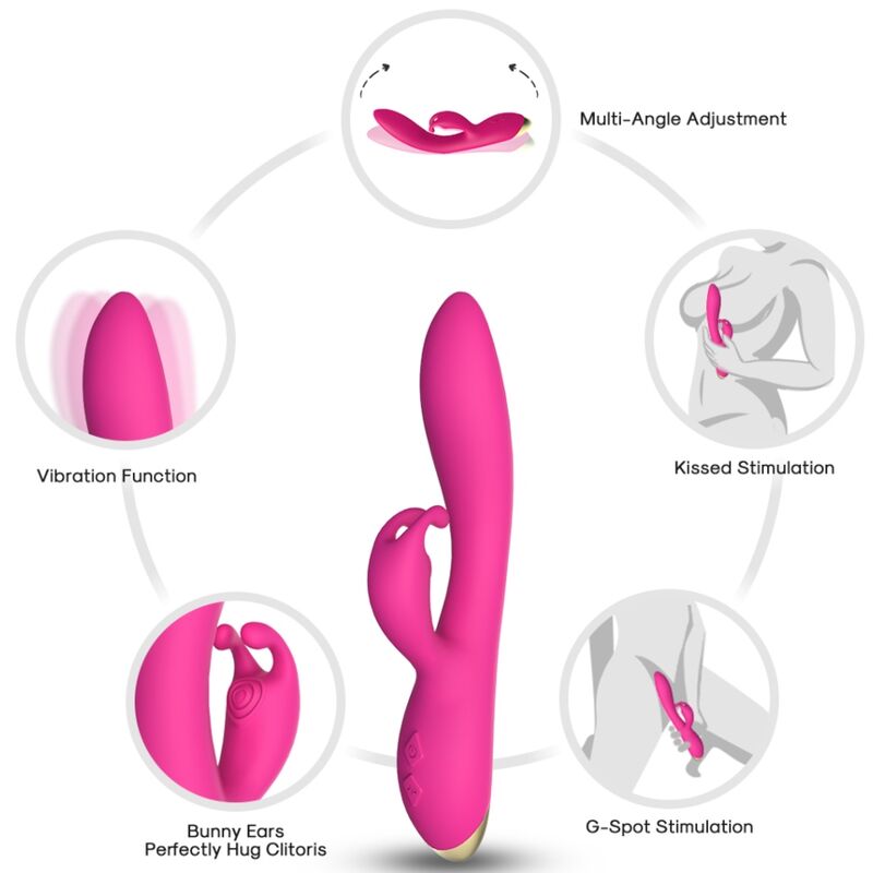 Armony - Bonnie Vibrador Rabbit Fucsia