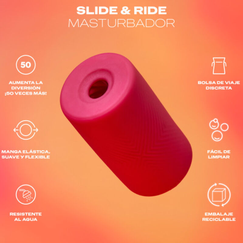 Durex - Toy Masturbador Slide & Ride
