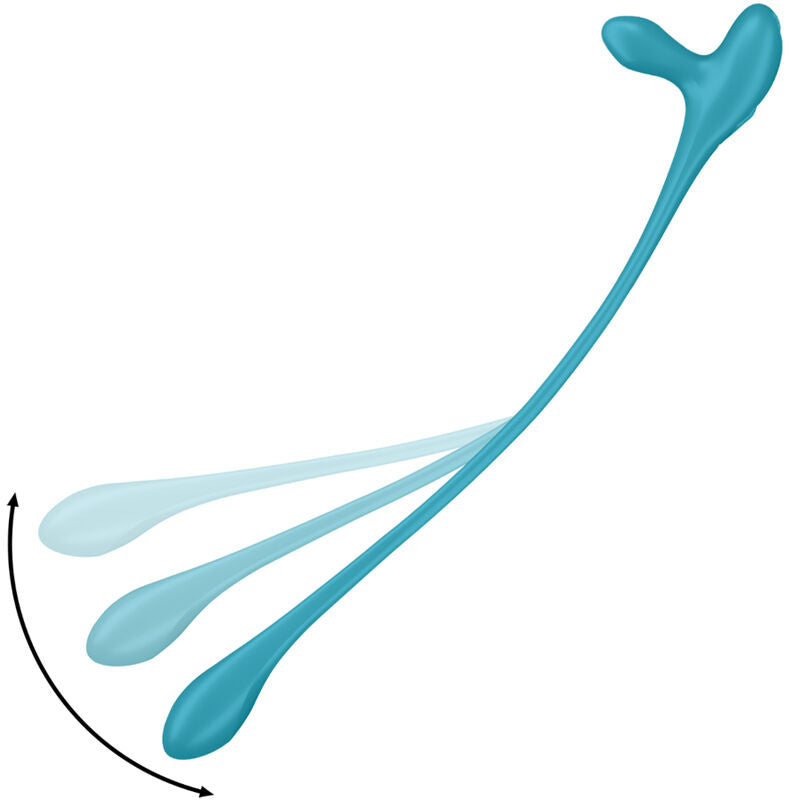 Plug & Play 1 Vibrador Anal Flexible Azul