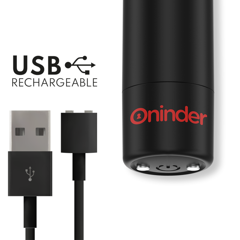Oninder - Berlin Bala Vibradora Negro - App Gratuita