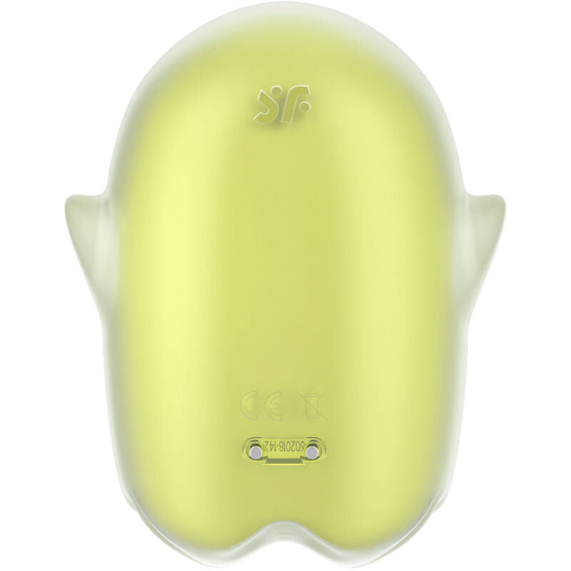 Satisfyer - Glowing Ghost Air Pulse & Vibrador Amarillo