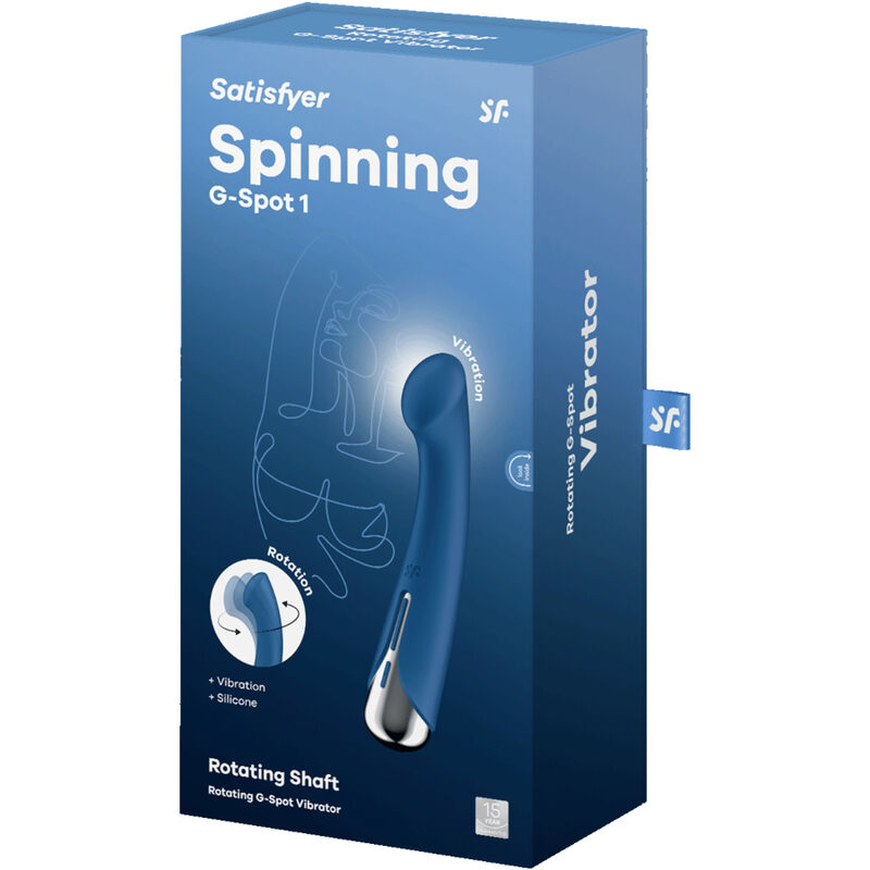 Satisfyer - Spinning G-sport 1 Vibrador Rotador Azul