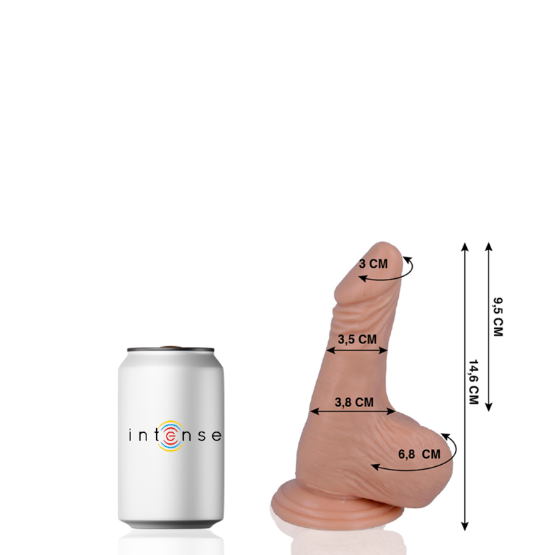 Mr Intense - 1 Pene Realistico 14.6 Cm -O- 3.5 Cm