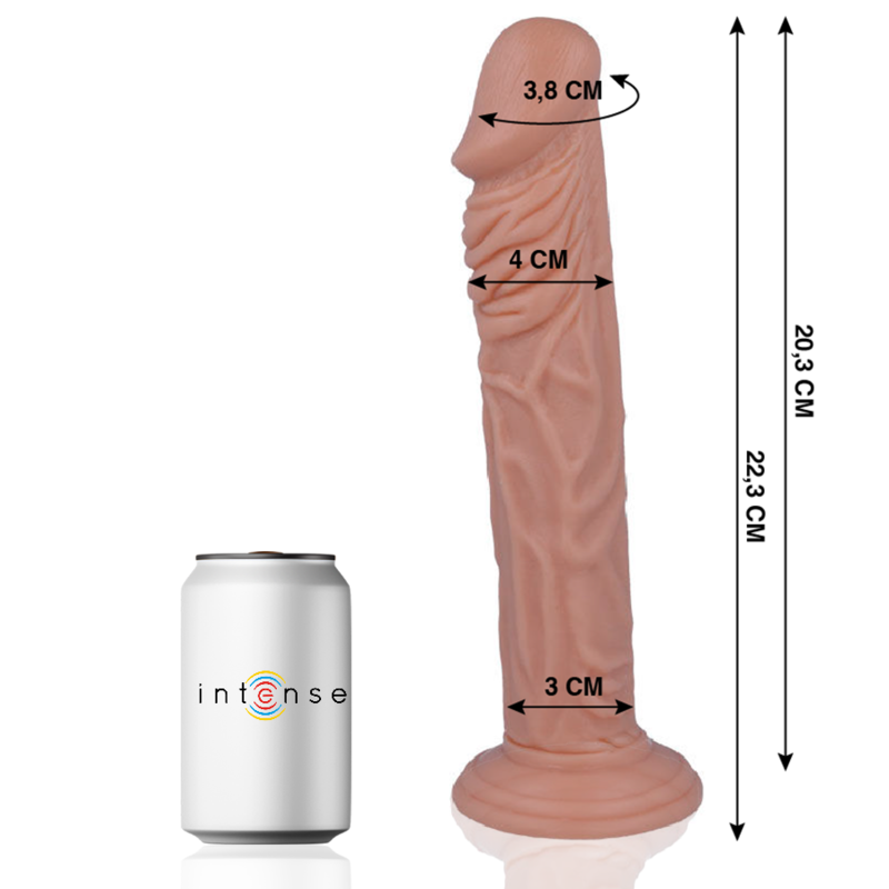 Mr Intense - 27 Pene Realistico 22.3 Cm -O- 4 Cm