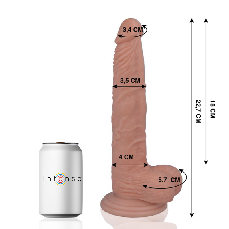 Mr Intense - 29 Pene Realistico 22.7 Cm -O- 3.5 Cm