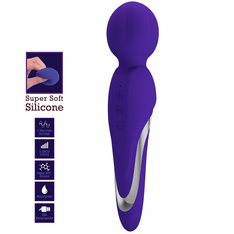 Pretty Love - Walter Vibrador Wand Violeta