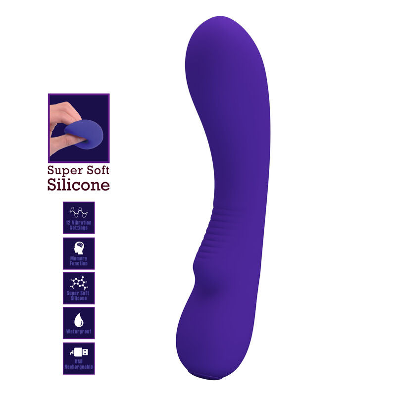 Pretty Love - Prescott Vibrador Recargable Lila