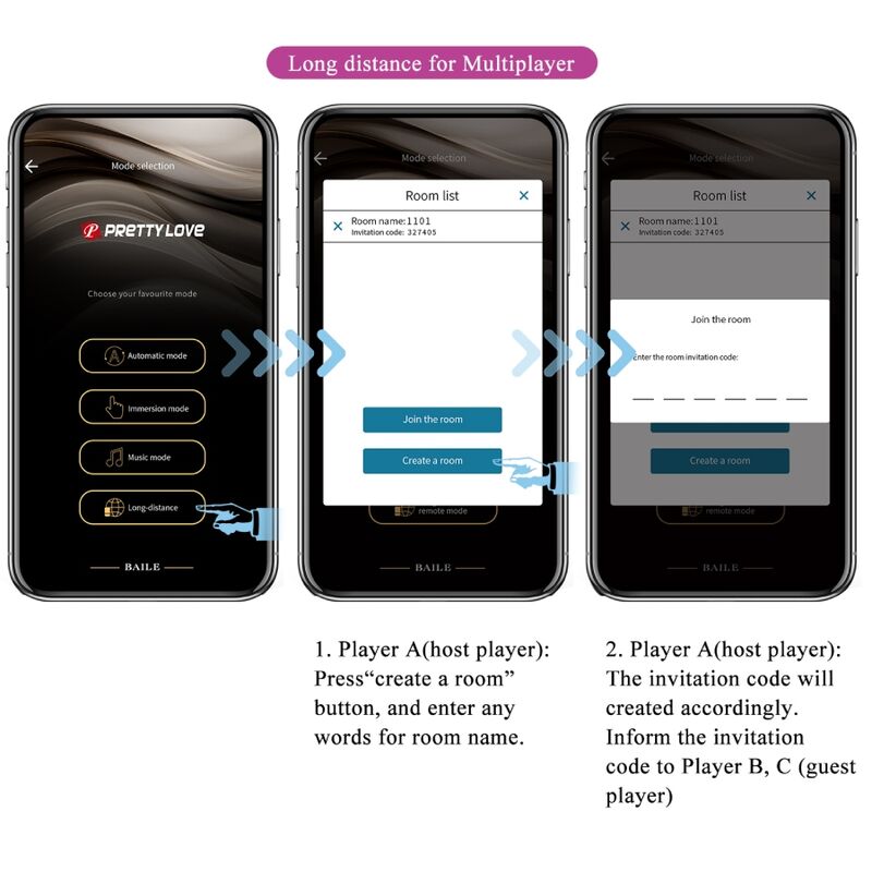 Pretty Love - Jayleen Vibrador App Control Remoto Lila