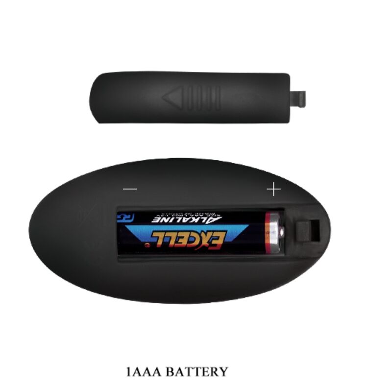 Mr Play - Vibrador Potente Control Remoto Anal Plug Negro