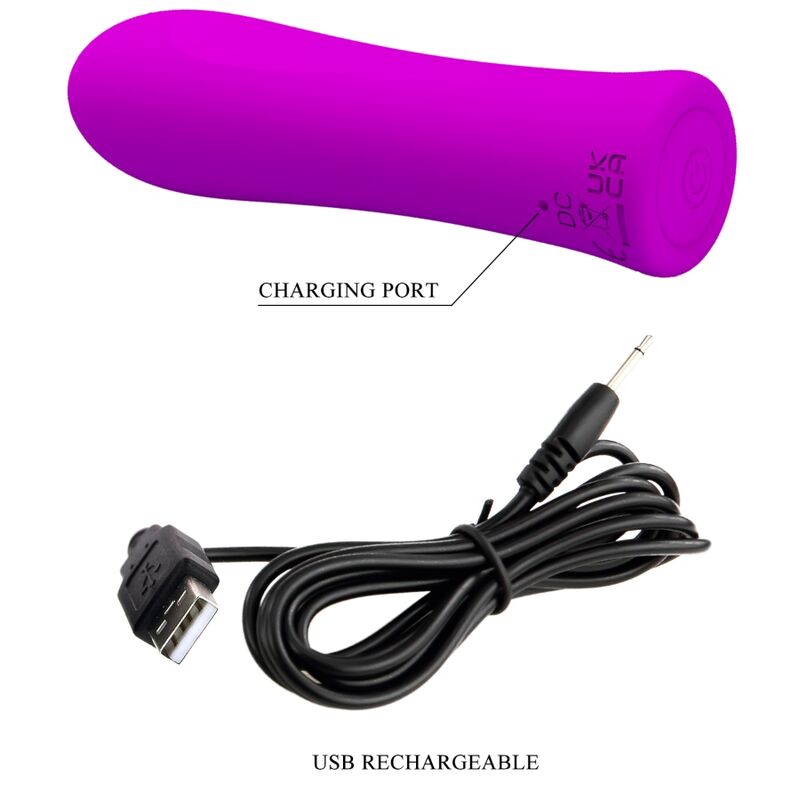 Pretty Love - Alfreda Vibrador Super Power Violeta