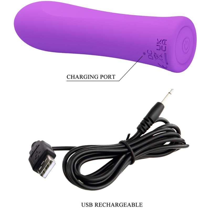 Pretty Love - Alfreda Vibrador Super Power Morado
