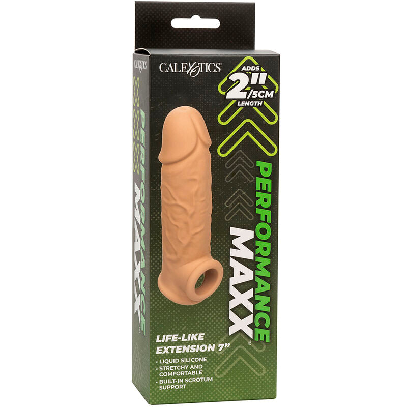 Calexotics - Performance Maxx Extensión Realista 7 Piel Claro