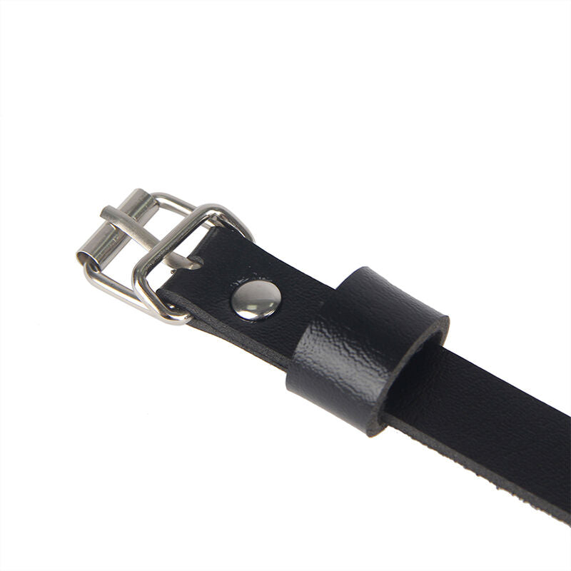 Subblime - Arnés Cintura Y Piernas Cuero Negro Talla Única