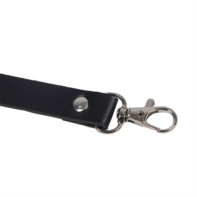 Subblime - Arnés De Cuerpo Correas Ajustable Cuero Negro Talla Única