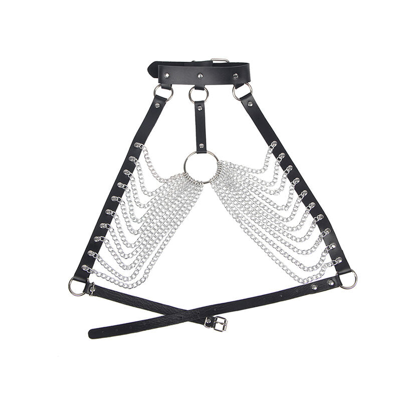 Subblime - Arnés De Pecho Cadenas Anilla Grande Talla Única