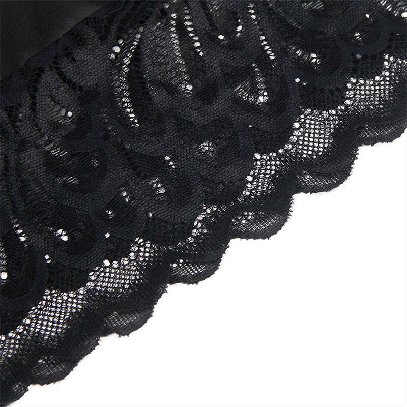 Subblime - Babydoll Con Estampado Floral Pecho Negro L/Xl