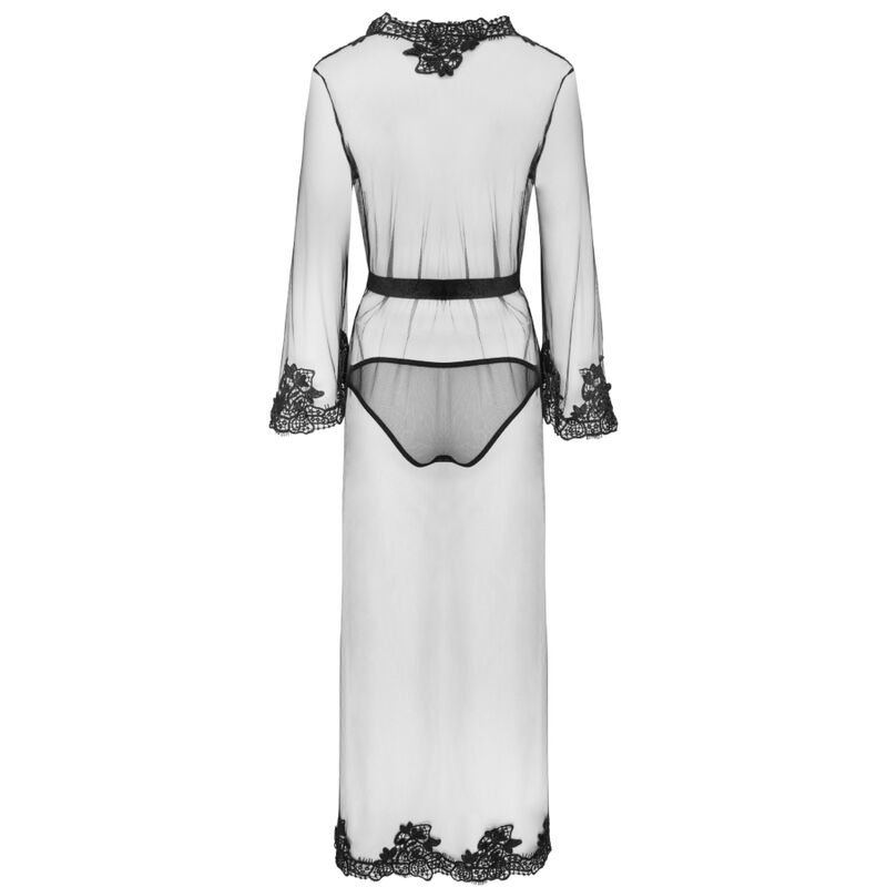 Livco Corsetti Fashion - Nokina Lc Xg055 Bata + Panty Negro Talla Única