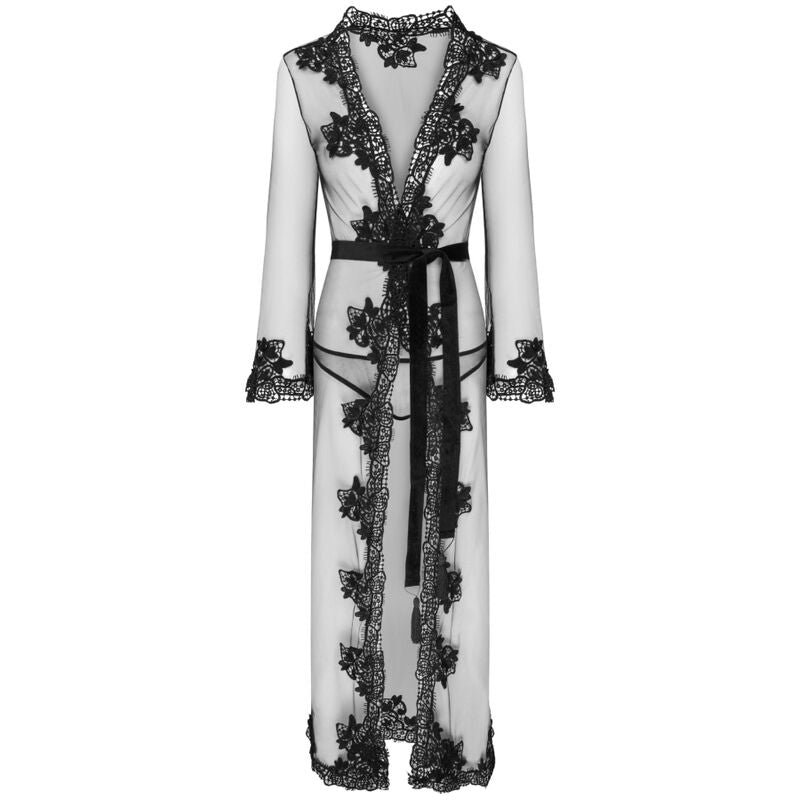 Livco Corsetti Fashion - Nokina Lc Xg055 Bata + Panty Negro Talla Única