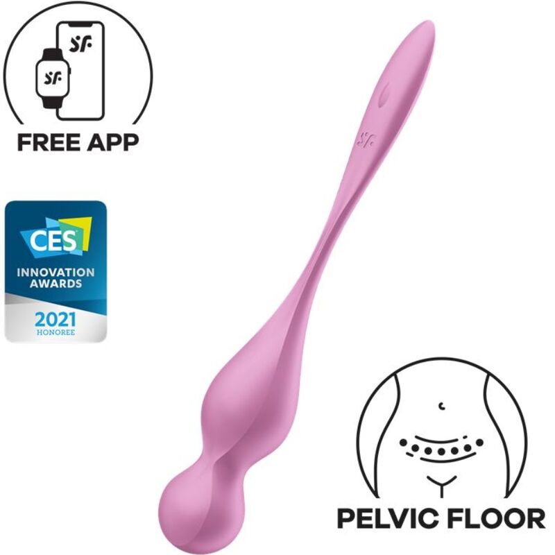 Satisfyer - Love Birds Bolas Kegel Vibradoras Rosa