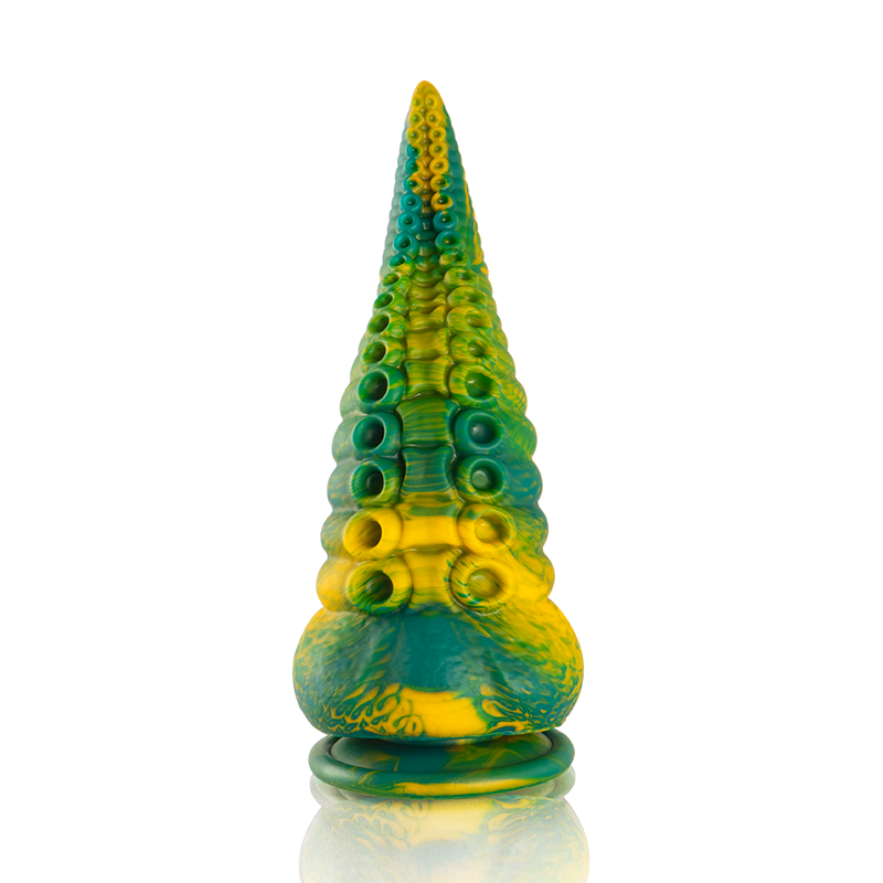 Epic - Cetus Dildo Tentáculo Verde Tamaño Pequeño