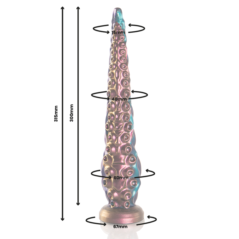 Epic - Charybdis Dildo Tentáculo Tamaño Grande