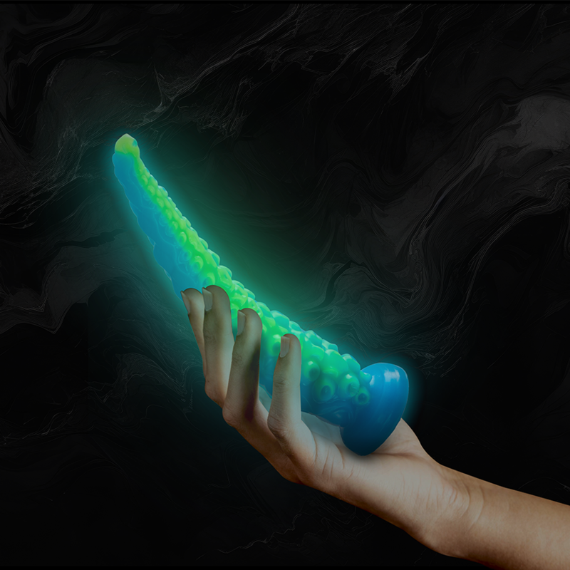 Epic - Scylla Dildo Tentáculo Fino Fluorescente Tamaño Pequeño